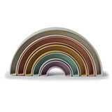 Mushie stapeltoren - rainbow - tropical Mushie stapeltoren - rainbow - tropical