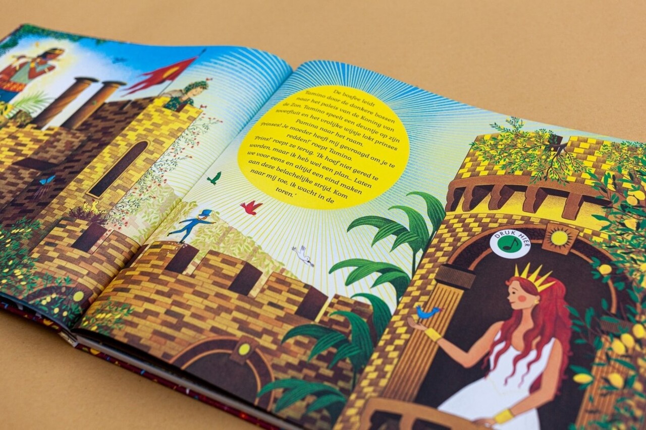 Boeken Het verhalen orkest: De toverfluit 4+ Boeken Het verhalen orkest: De toverfluit 4+