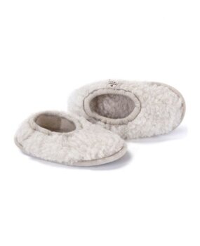 Alwero sloffen ballerina junior eco - lichtgrijs Alwero sloffen ballerina junior eco - lichtgrijs