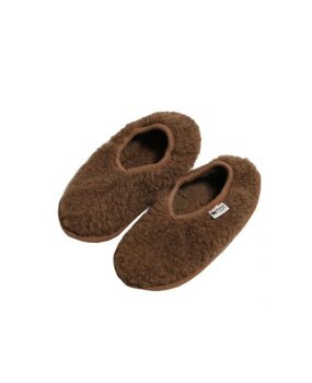 Alwero sloffen ballerina  eco - bark bruin Alwero sloffen ballerina  eco - bark bruin