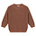 chunky knitted sweater - brick