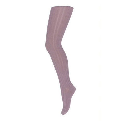 MP Denmark Cotton rib tights - lilac shadow - 10 130 685 MP Denmark Cotton rib tights - lilac shadow - 10 130 685