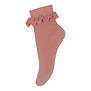 Cotton socks with lace - rose dawn 4260