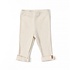 Rib legging - cream