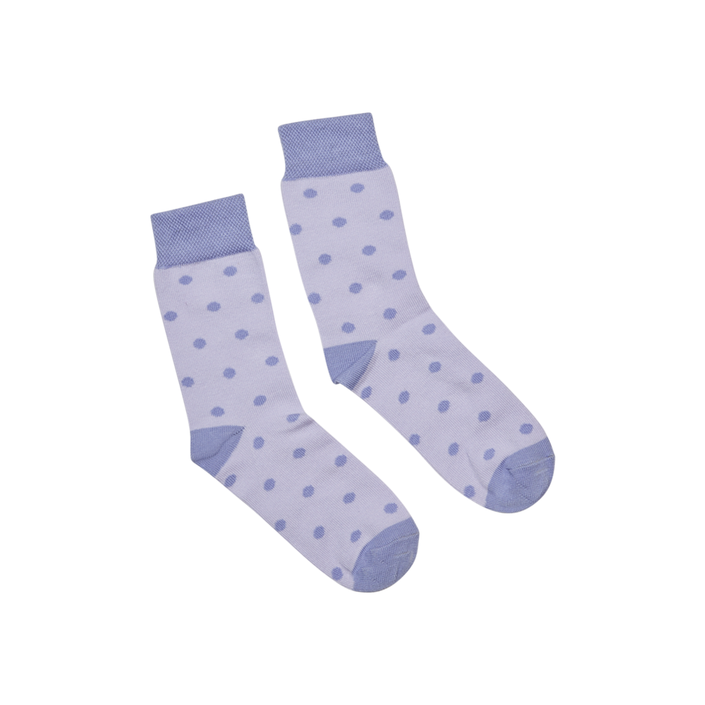 Socks dots - misty lilac Socks dots - misty lilac