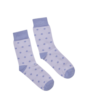 Socks dots - misty lilac Socks dots - misty lilac