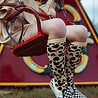 Stippled knee socks soft yellow Stippled knee socks soft yellow