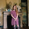 Flower dots knee socks lilac Flower dots knee socks lilac