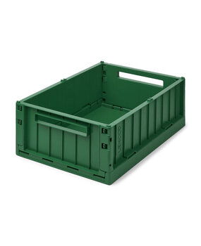 Liewood Weston Storage Box L - garden green