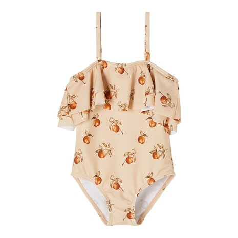 Lil Atelier NMFDANJA SWIMSUIT LIL - frappé