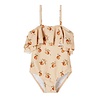 Lil Atelier NMFDANJA SWIMSUIT LIL - frappé Lil Atelier NMFDANJA SWIMSUIT LIL - frappé