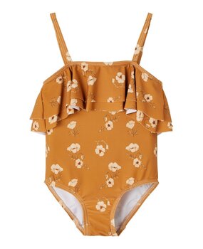 Lil Atelier NMFDANJA SWIMSUIT LIL - bran Lil Atelier NMFDANJA SWIMSUIT LIL - bran