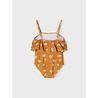 Lil Atelier NMFDANJA SWIMSUIT LIL - bran Lil Atelier NMFDANJA SWIMSUIT LIL - bran