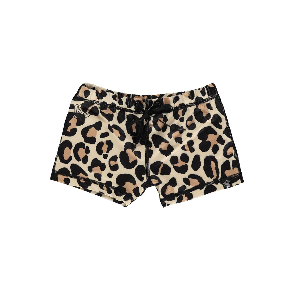 Beach & Bandits Leopard Shark Swimshort - Ivory Beach & Bandits Leopard Shark Swimshort - Ivory