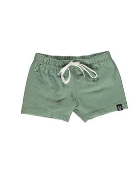 Beach & Bandits Basil Ribbed  Swimshort