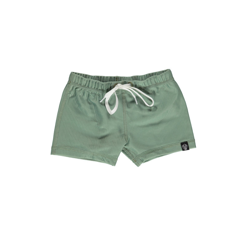 Beach & Bandits Basil Ribbed  Swimshort
