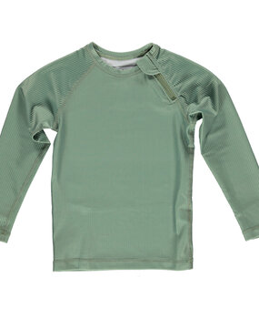 Beach & Bandits Basil Ribbed LS Tee