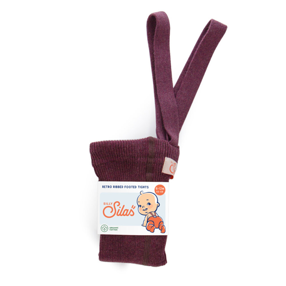 Silly Silas maillot met bretels van katoen – fig Silly Silas maillot met bretels van katoen – fig