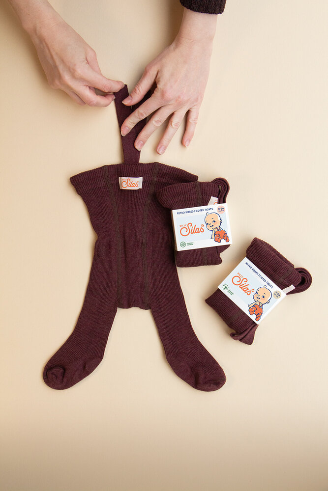Silly Silas maillot met bretels van katoen – fig Silly Silas maillot met bretels van katoen – fig