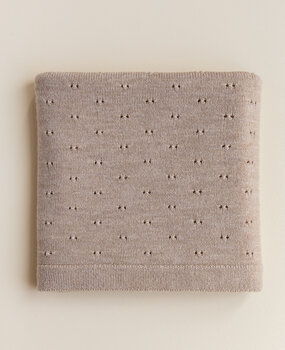 Hvid Blanket Bibi Sand Hvid Blanket Bibi Sand