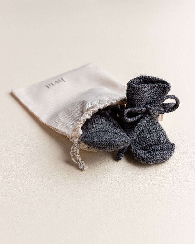 Hvid Booties - Charcoal Hvid Booties - Charcoal