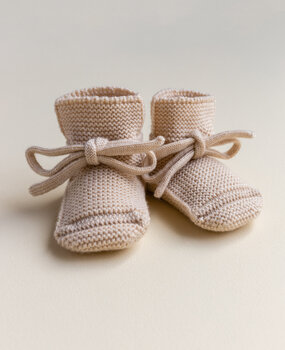 Hvid Booties - Oat Hvid Booties - Oat