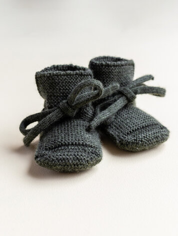 Hvid Booties - Pine