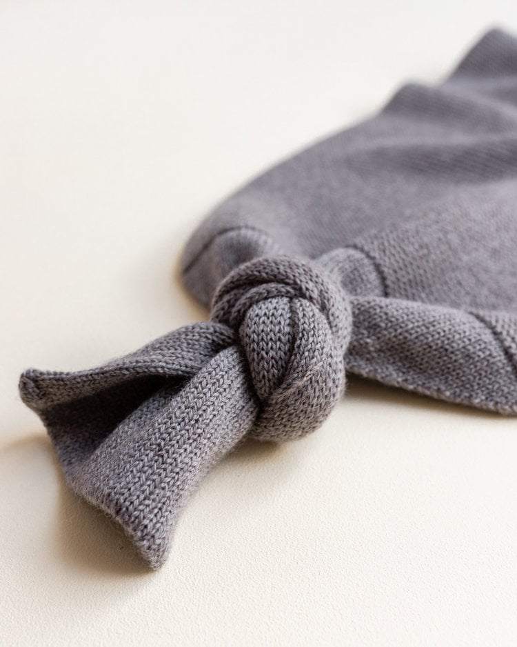 Hvid baby cocoon Otter - merinowol