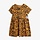 Basic leopard dress short sleeve