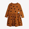 Mini Rodini Basic hearts long sleeve dress Mini Rodini Basic hearts long sleeve dress