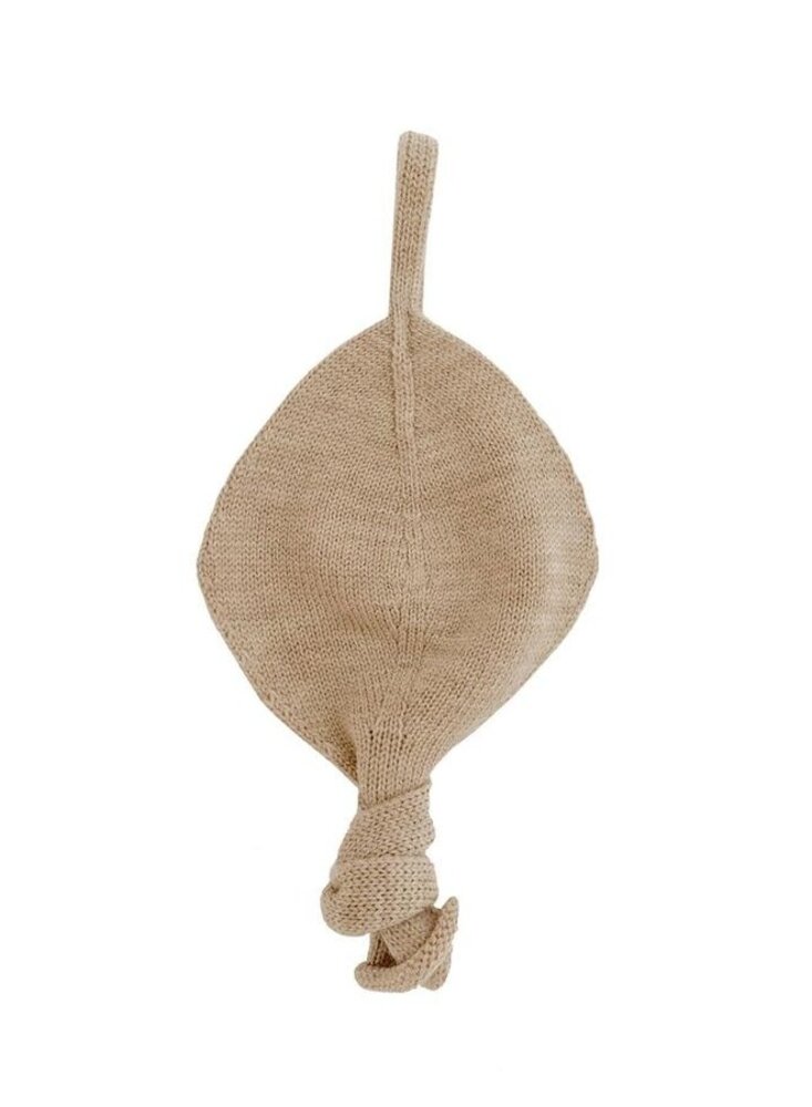 Hvid Titi speendoekje - Sand Hvid Titi speendoekje - Sand