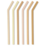 Konges Slojd Silicone straws sunset blush Konges Slojd Silicone straws sunset blush