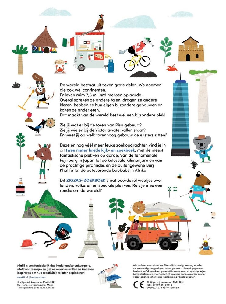 Boeken Zigzag - De wereld rond Boeken Zigzag - De wereld rond