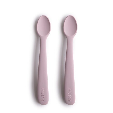 Mushie Baby spoon soft lilac Mushie Baby spoon soft lilac
