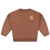 crewneck sweater - root brown