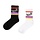 2 pack sporty socks - 2 pack logo multi stripe