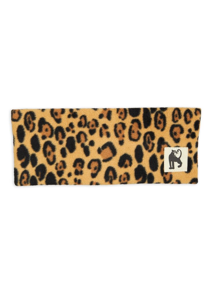 Mini Rodini Leopard fleece tube Mini Rodini Leopard fleece tube