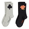 Mini Rodini Clover socks 2-pack Mini Rodini Clover socks 2-pack