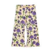 Roses aop flared trousers