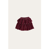 Velvet skirt - purple - TC-AW22-58