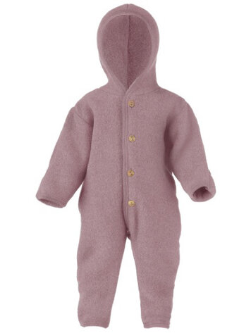 Engel Natur wol fleece pakje - rosewood melange