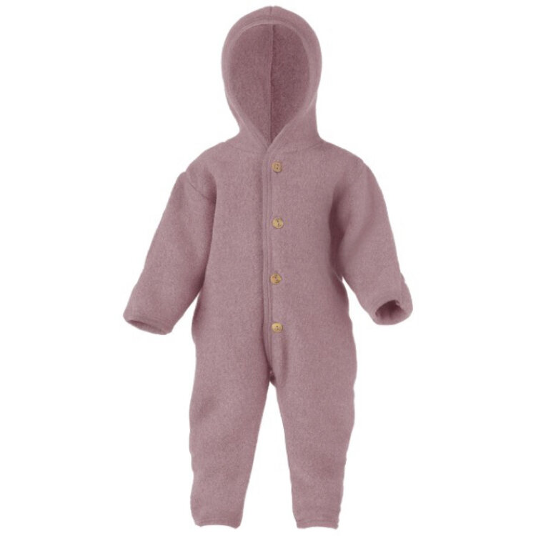 Engel Natur wol fleece pakje - rosewood melange