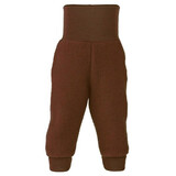 Engel Natur wol fleece broekje - cinnamon melange Engel Natur wol fleece broekje - cinnamon melange