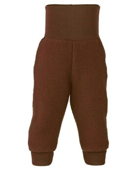 Engel Natur wol fleece broekje - cinnamon melange Engel Natur wol fleece broekje - cinnamon melange