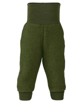 Engel Natur wol fleece broekje - groen Engel Natur wol fleece broekje - groen