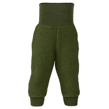 Engel Natur wol fleece broekje - groen Engel Natur wol fleece broekje - groen