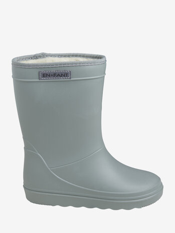 En Fant gevoerde regenlaarzen - thermo boots solid - 250190 shadow En Fant gevoerde regenlaarzen - thermo boots solid - 250190 shadow
