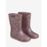 gevoerde regenlaarzen - thermo boots print - 250192 withered rose