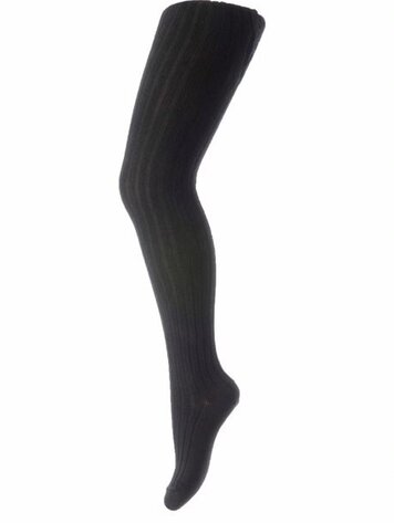 MP Denmark Cotton rib tights Black 08
