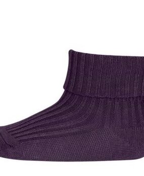 MP Denmark 10 533 2001 Cotton rib baby socks Dark Purple MP Denmark 10 533 2001 Cotton rib baby socks Dark Purple